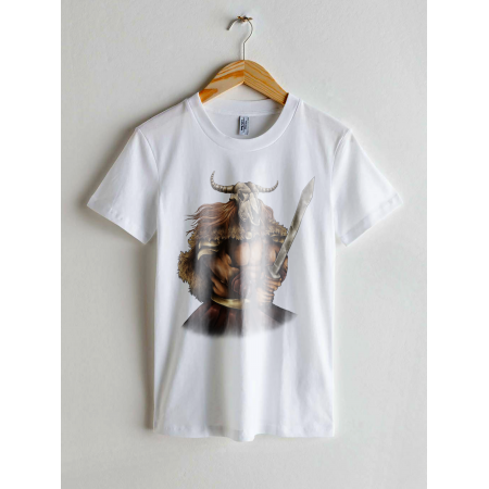 Tricou din bumbac războinic scandinav